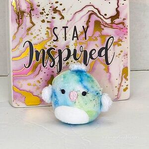 🎁GAVE AS FREE GIFT W ORDER 🦜LOIS - Tie Dye Parrot Squishville Squishmallow